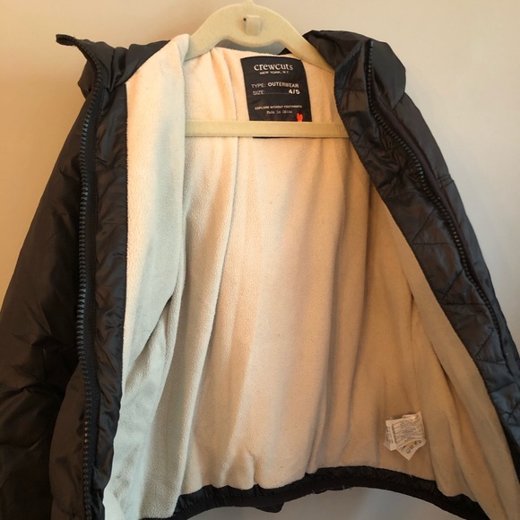 JCREW girls winter puffer jacket - Picture 3 of 6